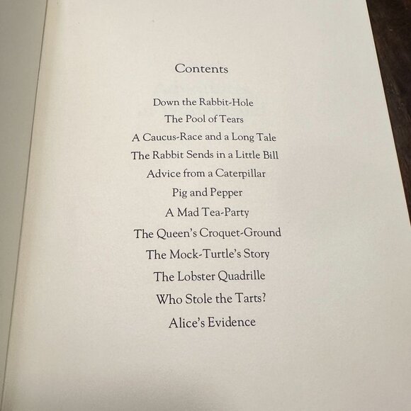 Alices Adventures In Wonderland Lewis Carroll Leather 1980 The Franklin Library - Picture 8 of 8